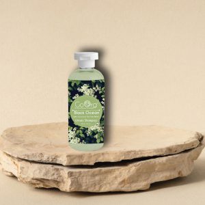GoOrg Black Ocean Unisex Shampoo with Tea Tree Oil and Charcoal for Clean scalp