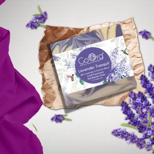 GoOrg Lavender Tranquil Cold Processed Handmade Soap with Lavender and Signature Blend