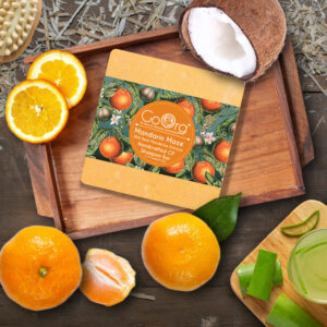 GoOrg Mandarin Maze Cold Processed Shampoo Bar for Itchy and Flaky Scalp and Hair