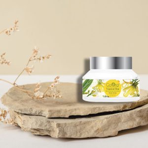 GoOrg Tropical Rise Body Butter with Mimosa Absolute and Ylang Ylang Extracts