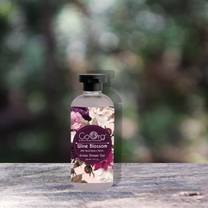 GoOrg Wine Blossom Shower Gel with White Cognac and Ylang Ylang Oil