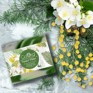 GoOrg Forest Vibes Cold Processed Artisanal Soap with Cypress and Oakmass Absolutes