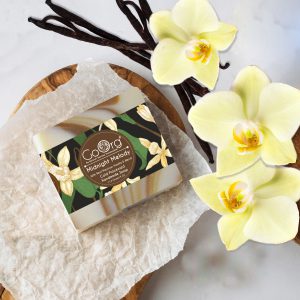 GoOrg Midnight Melody Cold Processed Handmade Soap with Vanilla Absolute and Agarwood Extracts