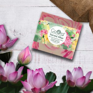 GoOrg Sacred Affair Cold Processed Handmade Soap with Lotus Absolute